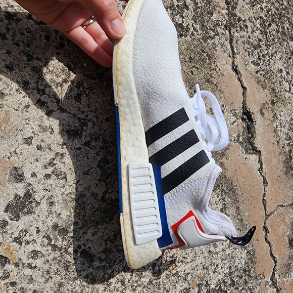 Mens Adidas NMD_R1 Japan White Colorblock Size 9 Collectible Adidas Japanese! - Picture 12 of 16